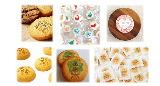 フードプリントで視覚的にも楽しめるクッキー