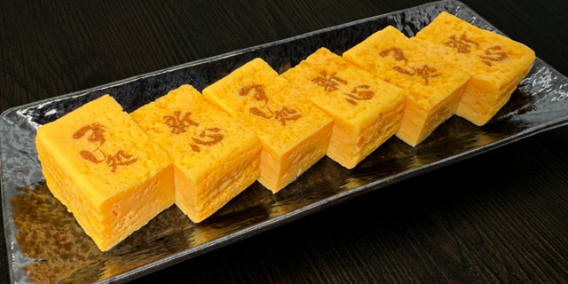 フードプリンターによる玉子焼きへの印刷